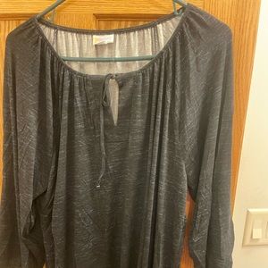 LulaRoe Debra Peasant Top